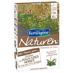 Flores para limitar as ervas daninhas - Naturen